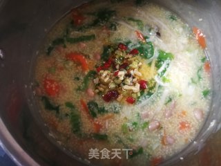小白菜小米面条：香！的做法步骤：17