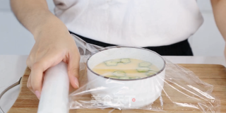超嫩滑的秋葵蒸蛋的做法步骤：7