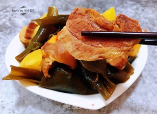 猪肘炖时蔬的做法步骤：12