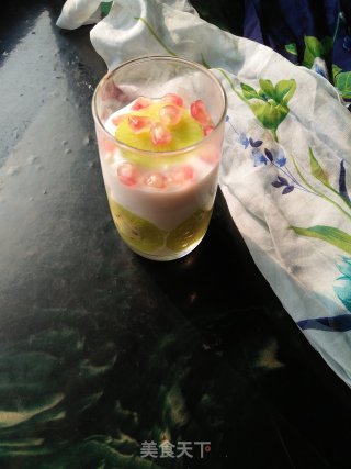 猕猴桃酸奶杯的做法步骤：9