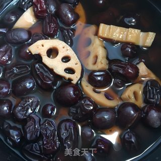 莲藕红枣汤的做法步骤：7