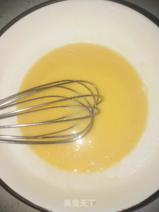 胡萝卜汁火腿蛋糕的做法步骤：4