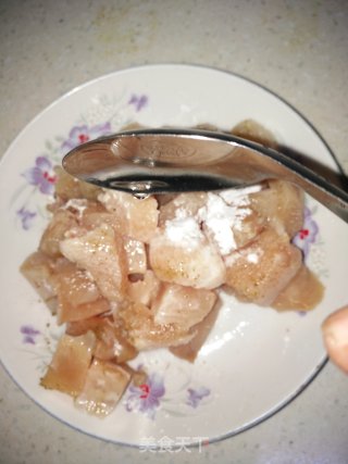 孜然鸡胸肉的做法步骤：2