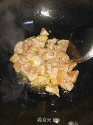 孜然鸡胸肉的做法步骤：6