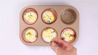 火腿蒸鹌鹑蛋的做法步骤：5