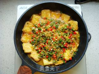 香煎豆腐的做法步骤：12