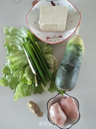 蒸萝卜丸子的做法步骤：1