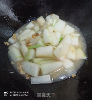 海米烧冬瓜的做法步骤：6