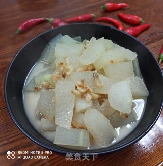 海米烧冬瓜的做法步骤：8