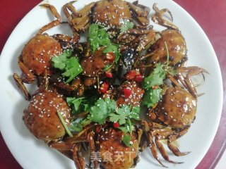 小满日食记之油焖秋膏蟹的做法步骤：14
