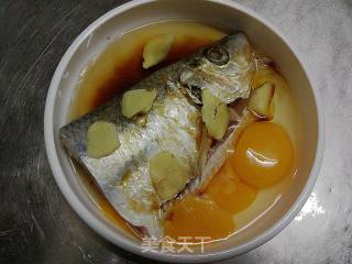 勒鱼蒸蛋的做法步骤：7