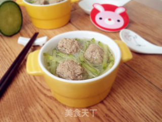 萝卜羊肉丸子汤的做法步骤：9