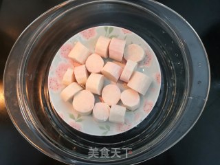 咸蛋黄焗山药的做法步骤：3