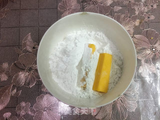咸蛋焗南瓜的做法步骤：5