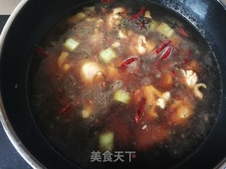 白萝卜炖鸡腿的做法步骤：12