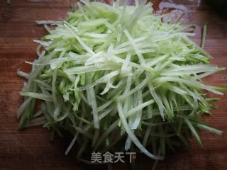 萝卜丝素汤的做法步骤：2