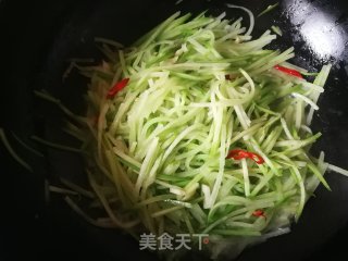 萝卜丝素汤的做法步骤：5