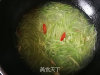 萝卜丝素汤的做法步骤：7