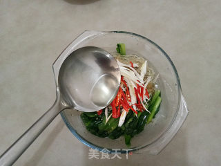 小白菜拌粉条的做法步骤：8