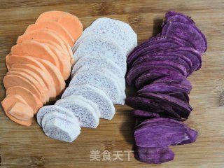 桂香椰奶薯丸的做法步骤：2