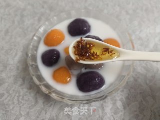桂香椰奶薯丸的做法步骤：25