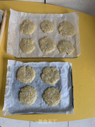 简单款桃酥的做法步骤：8