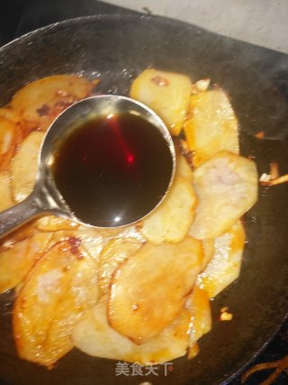 香煎土豆片的做法步骤：7