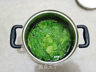 菠菜烘蛋的做法步骤：2