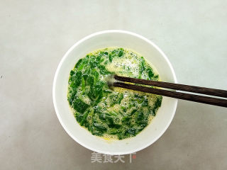 菠菜烘蛋的做法步骤：6