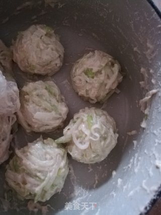 五香萝卜丸子的做法步骤：9