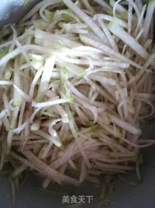 椒香萝卜饼的做法步骤：6