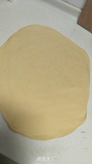 淡奶早餐包的做法步骤：2