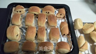 淡奶早餐包的做法步骤：9