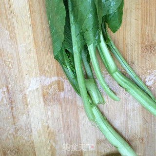 菜心炒木耳的做法步骤：6