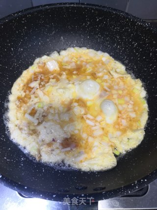 ＃萝卜＃——萝卜干煎蛋的做法步骤：7