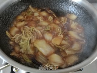 醋溜白菜的做法步骤：7