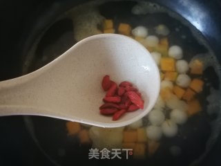枸杞南瓜汤圆的做法步骤：6