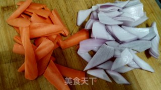 安井丸子杏鲍菇的做法步骤：2