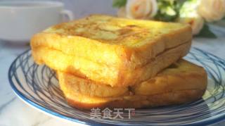 消灭家里剩余的香蕉:简单快手的吐司香蕉煎鸡蛋的做法步骤：7