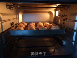 芝麻酥饼的做法步骤：15