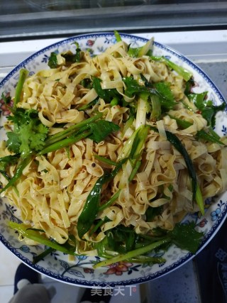 呛拌干豆腐的做法步骤：7