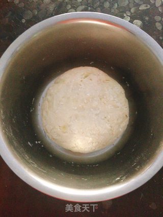 奶香白薯红豆饼的做法步骤：3