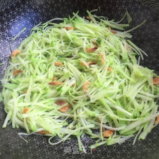 金钩海米炒萝卜的做法步骤：6