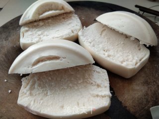 馒头汉堡（简易版）的做法步骤：3