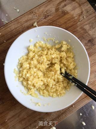 香蒜面包的做法步骤：6