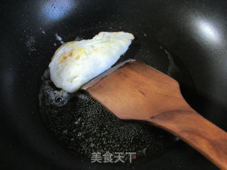 茭白烧鸡蛋的做法步骤：4