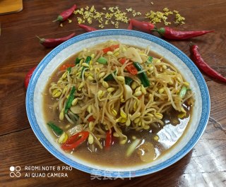 素炒黄豆芽的做法步骤：8