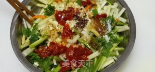 糖醋萝卜条的做法步骤：5