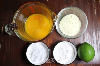 蛋黄溶豆的做法步骤：2