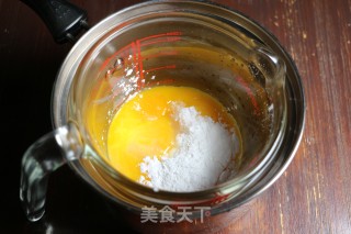 蛋黄溶豆的做法步骤：4